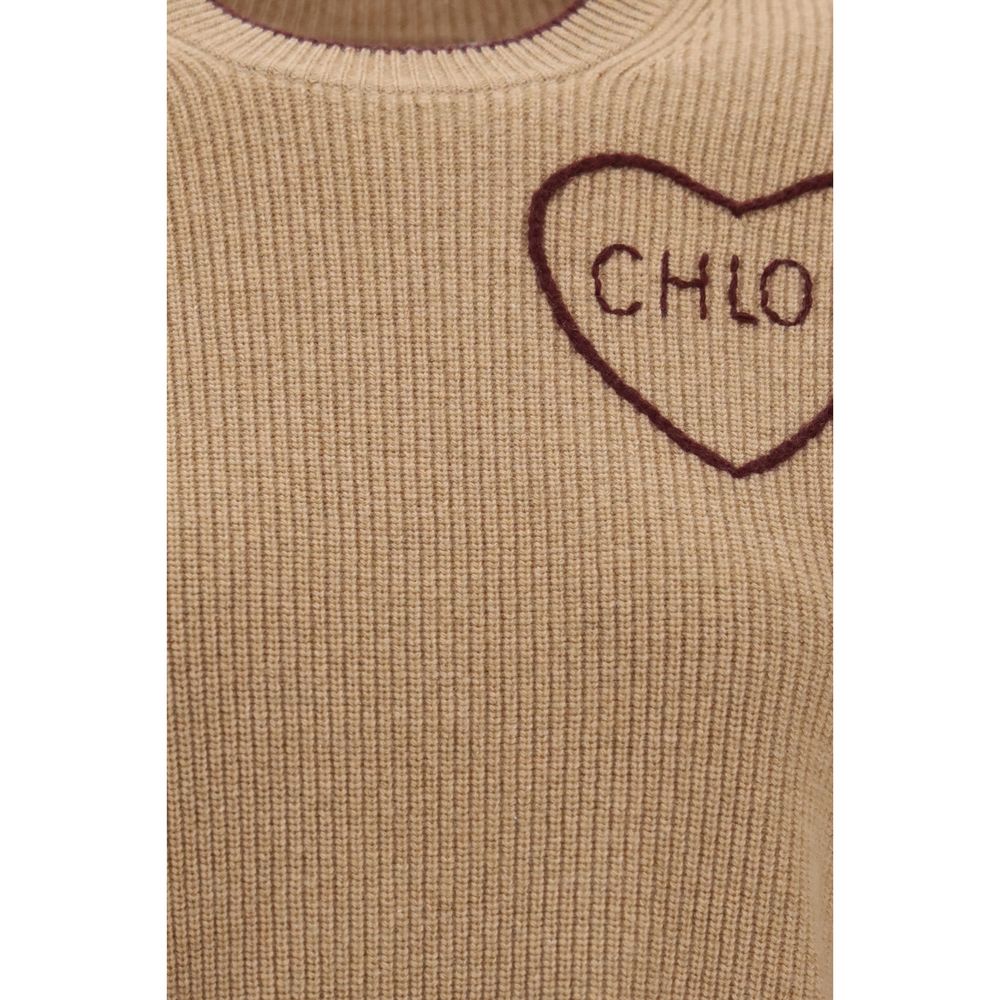 Heart-logo sweater