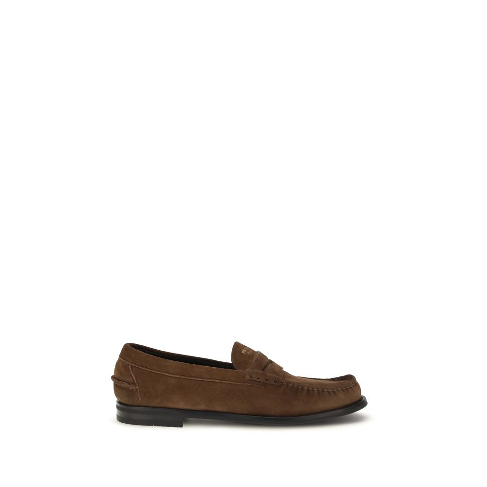 Suede loafers