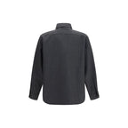 VLogo wool-blend jacket