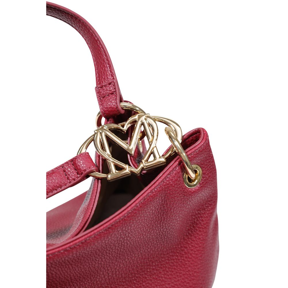 Borsa a mano color vinaccia