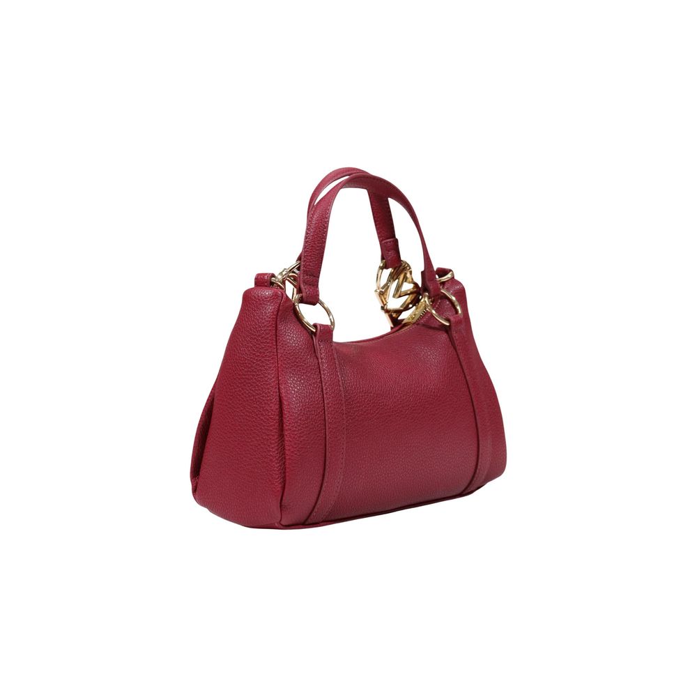 Borsa a mano rossa con logo