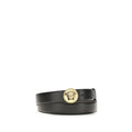 Cintura in pelle con fibbia Medusa