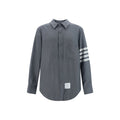 Wool-cotton blend shirt