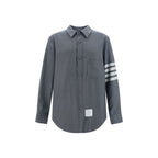 Wool-cotton blend shirt