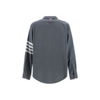 Wool-cotton blend shirt
