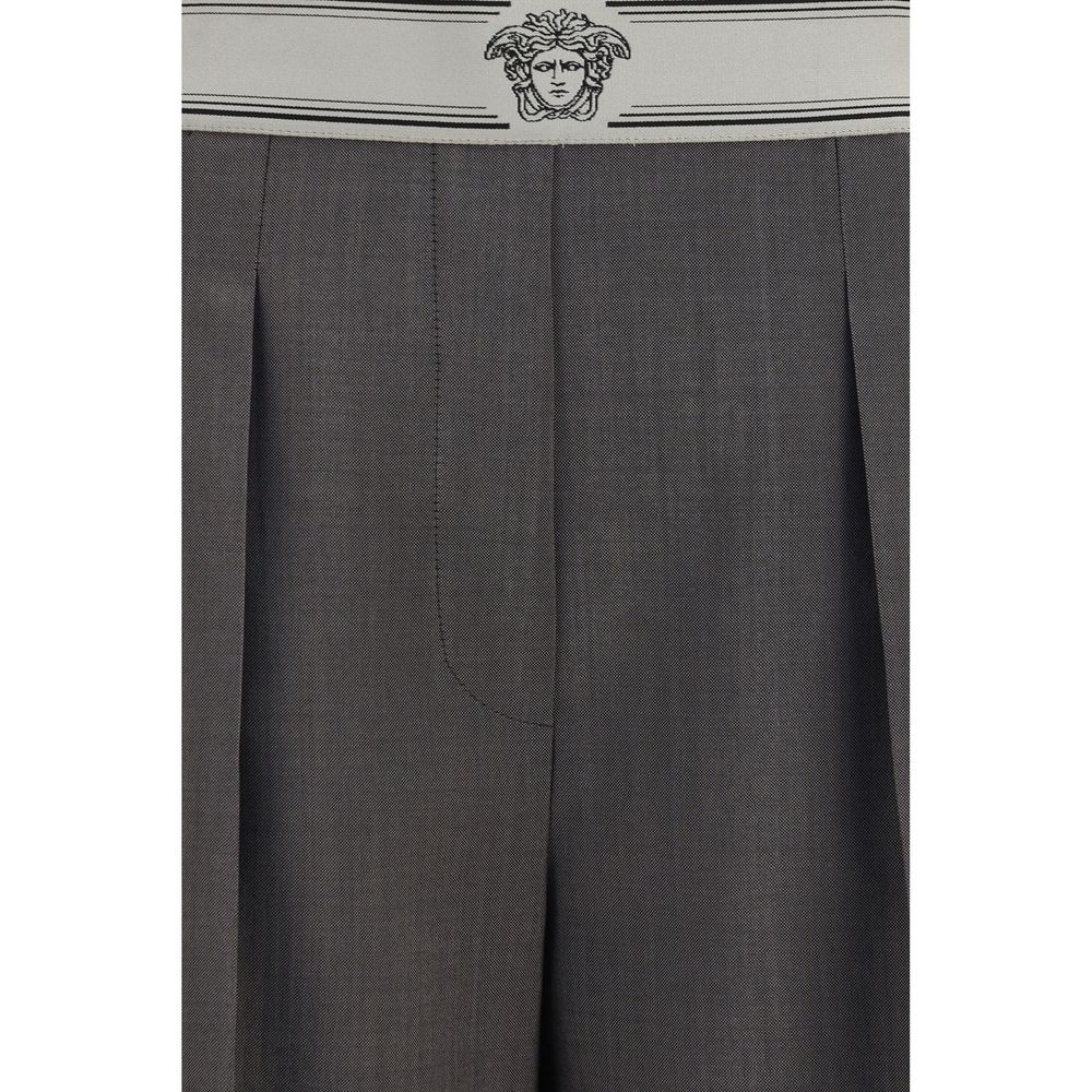Wool and mohair trousers