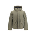 Micro-twill padded jacket
