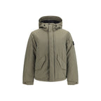 Micro-twill padded jacket