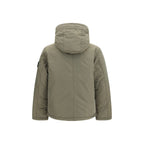 Micro-twill padded jacket
