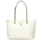 Borsa shopper con catene oro