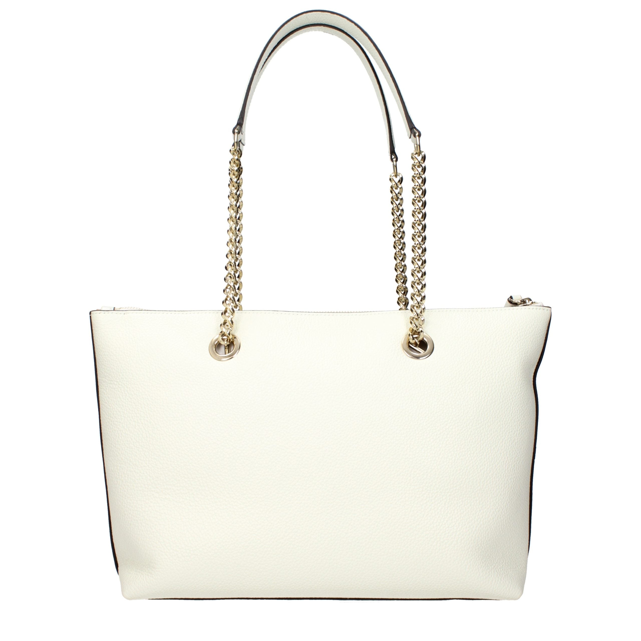 Borsa shopper con catene oro