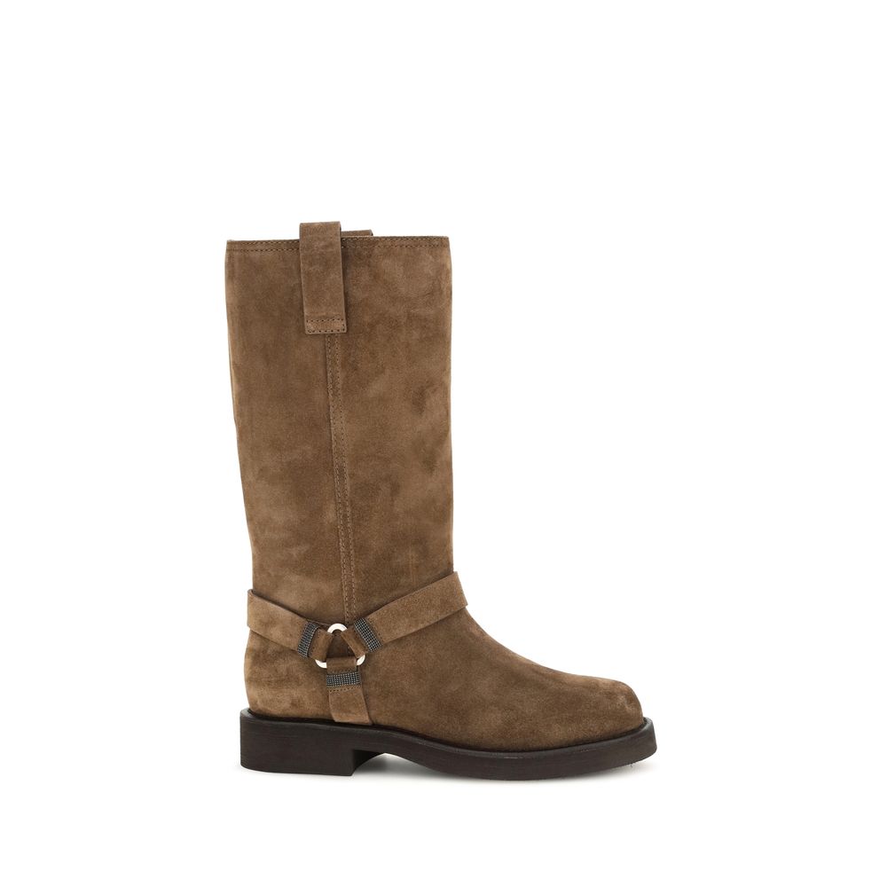 Stivali in suede