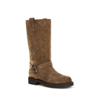 Stivali in suede