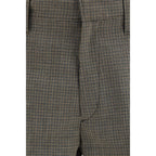 Wool tailored trousers