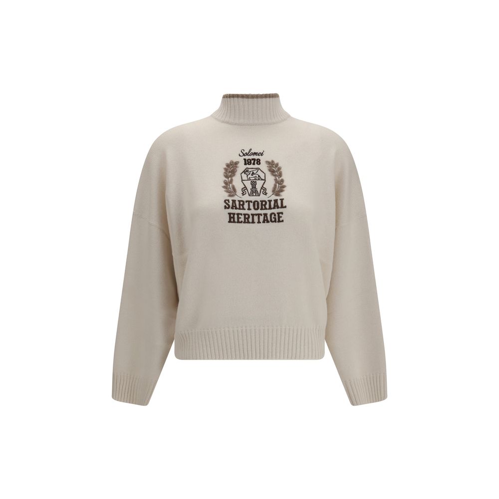 Maglione a collo alto