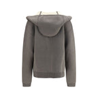 Maglione Hoodie Robe in maglia di lana