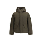 Micro-twill padded jacket