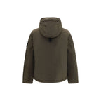 Micro-twill padded jacket