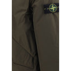 Micro-twill padded jacket