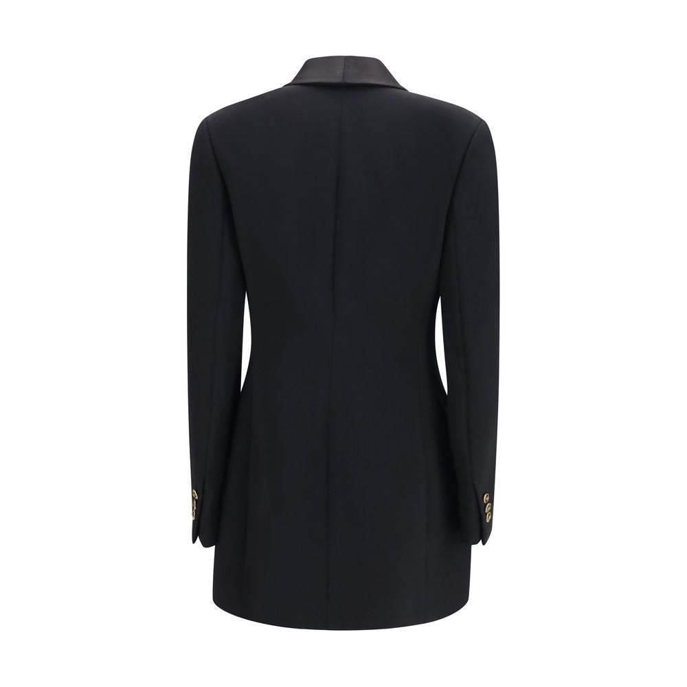 Double-breasted wool blazer