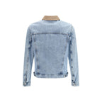 Collared denim jacket