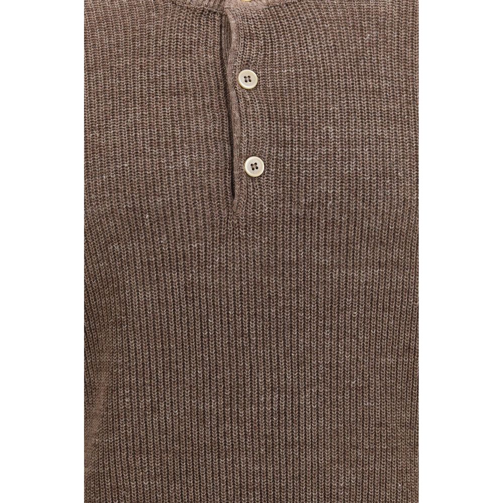 Henley sweater