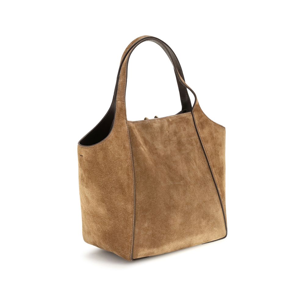 Tailored bucket bag