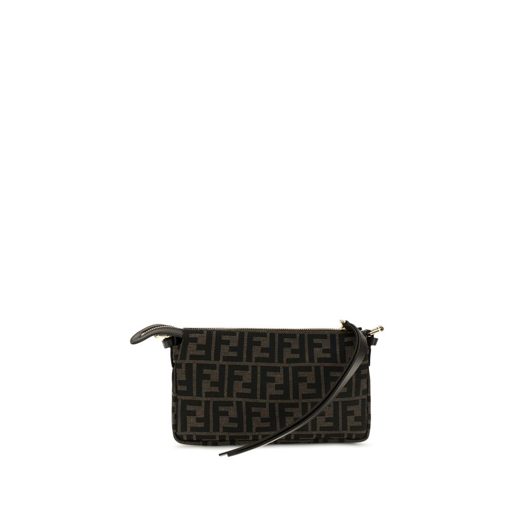 Jacquard shoulder bag