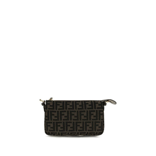 Jacquard shoulder bag