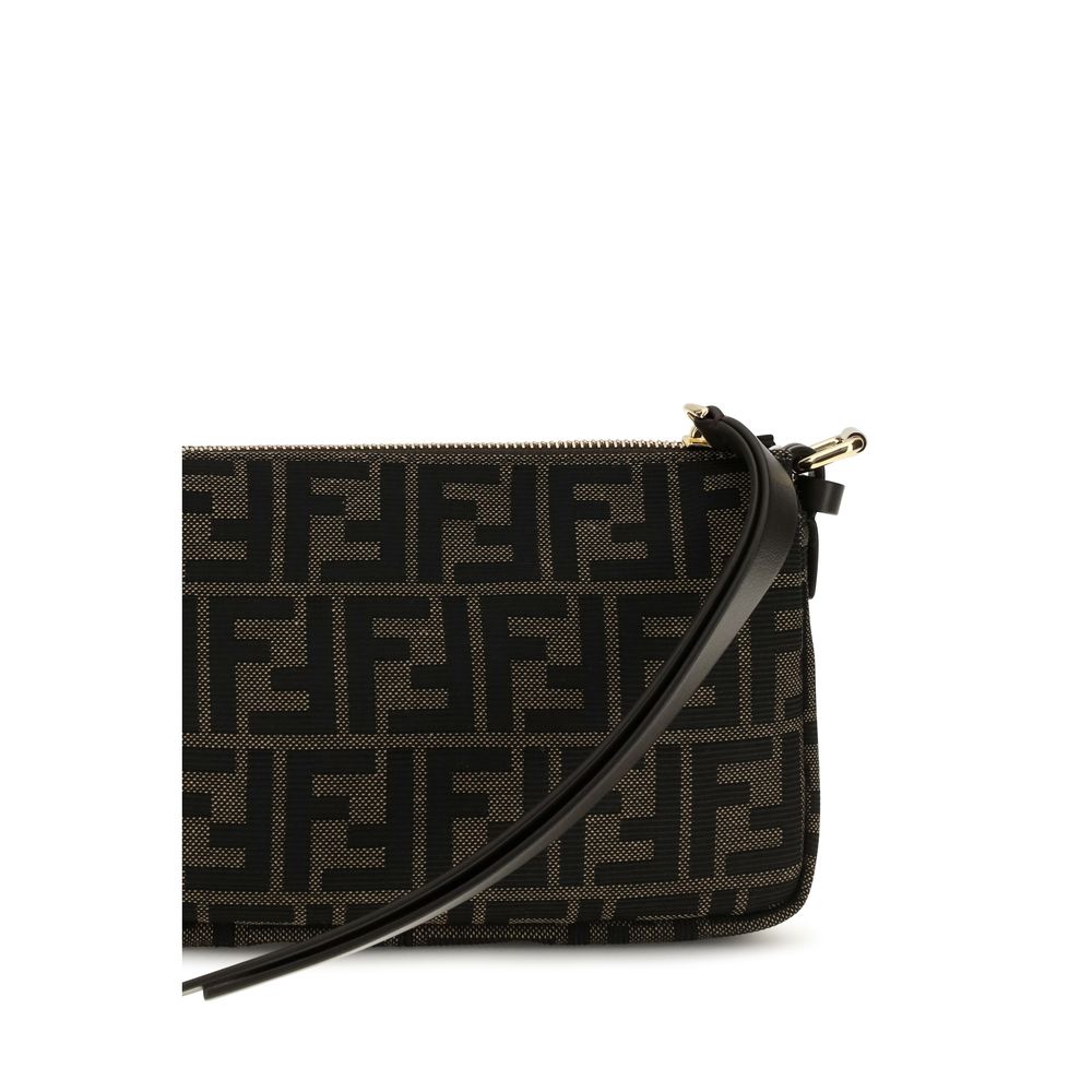 Jacquard shoulder bag