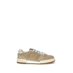 Match suede sneakers