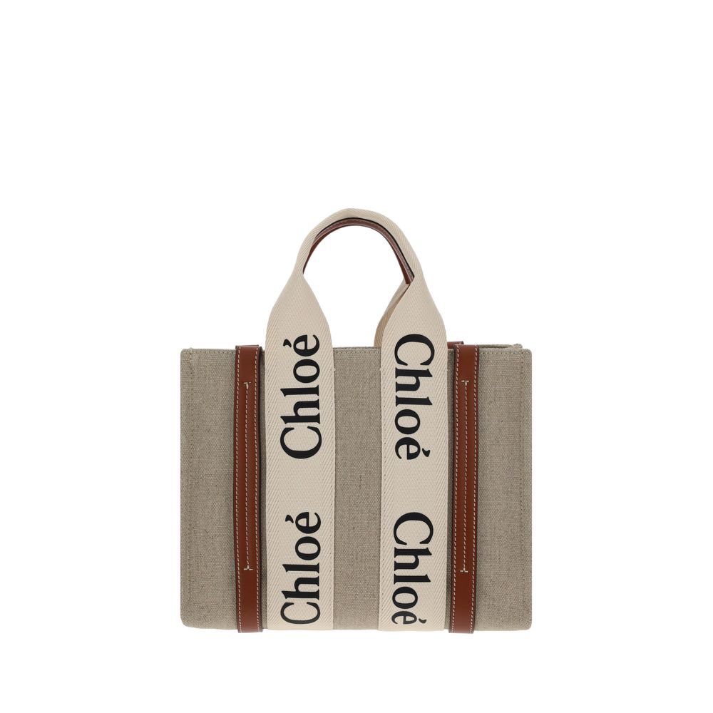 Woody canvas tote bag