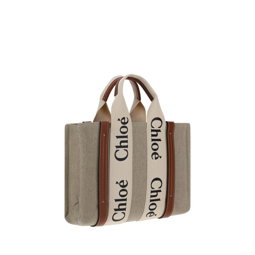 Woody canvas tote bag
