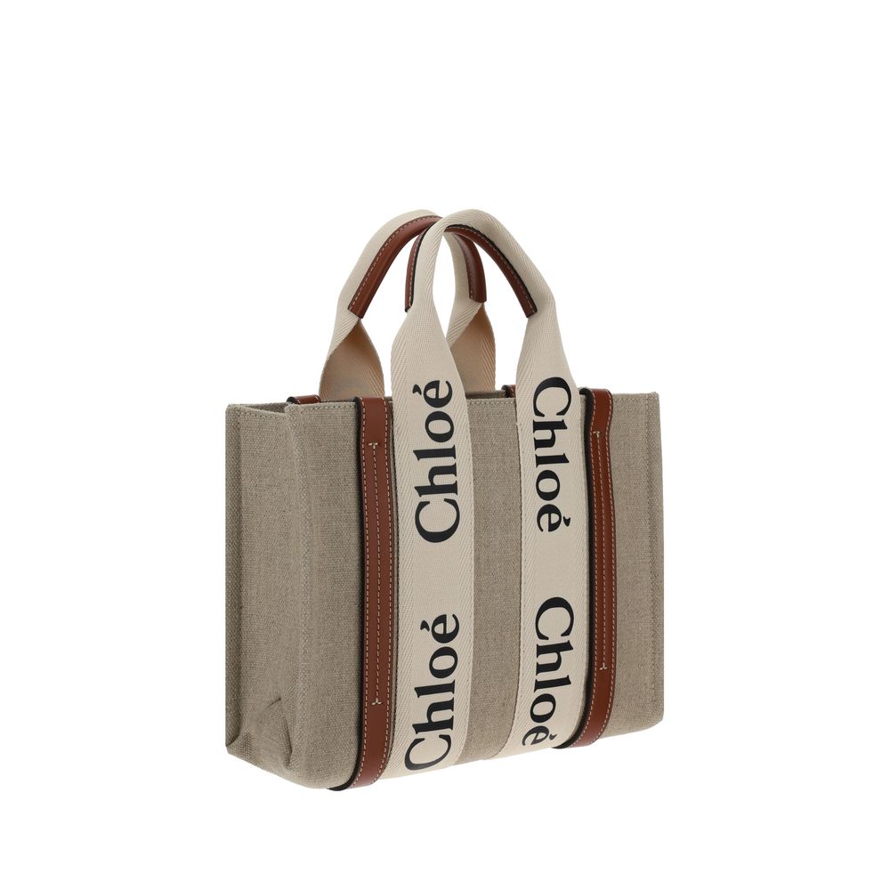 Woody canvas tote bag