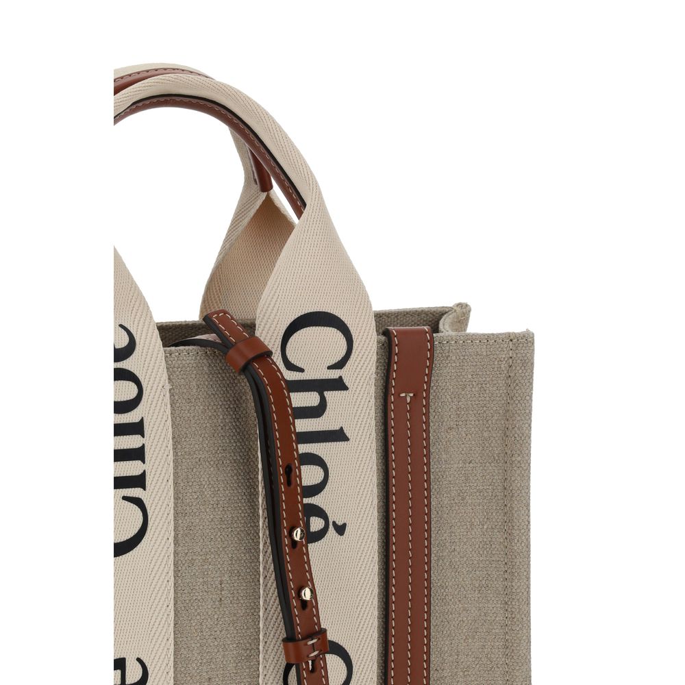 Woody canvas tote bag