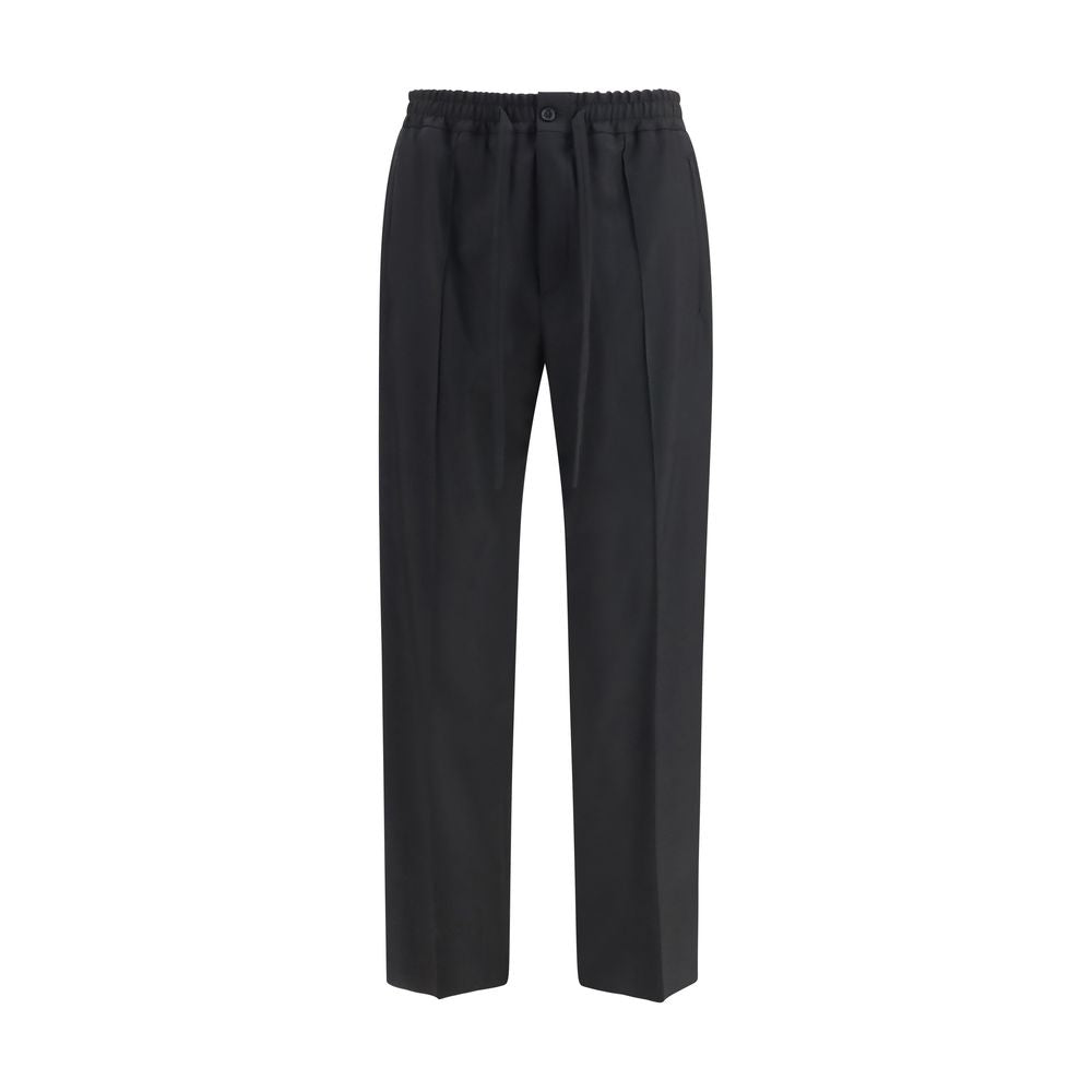 Cotton gabardine trousers