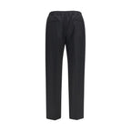 Cotton gabardine trousers