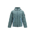 Hooded down jacket