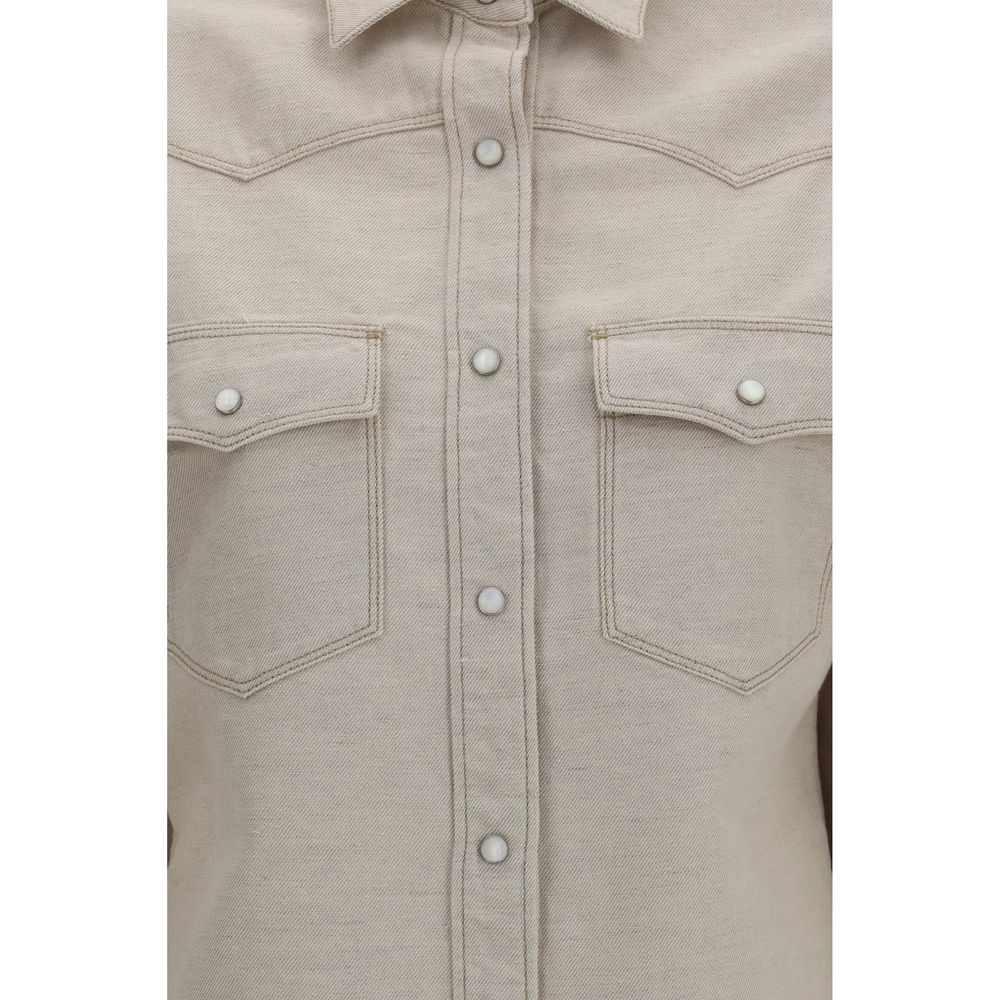 Selleria Western denim shirt