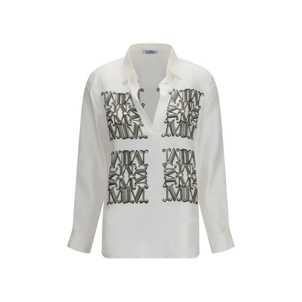 Camicia in twill di seta