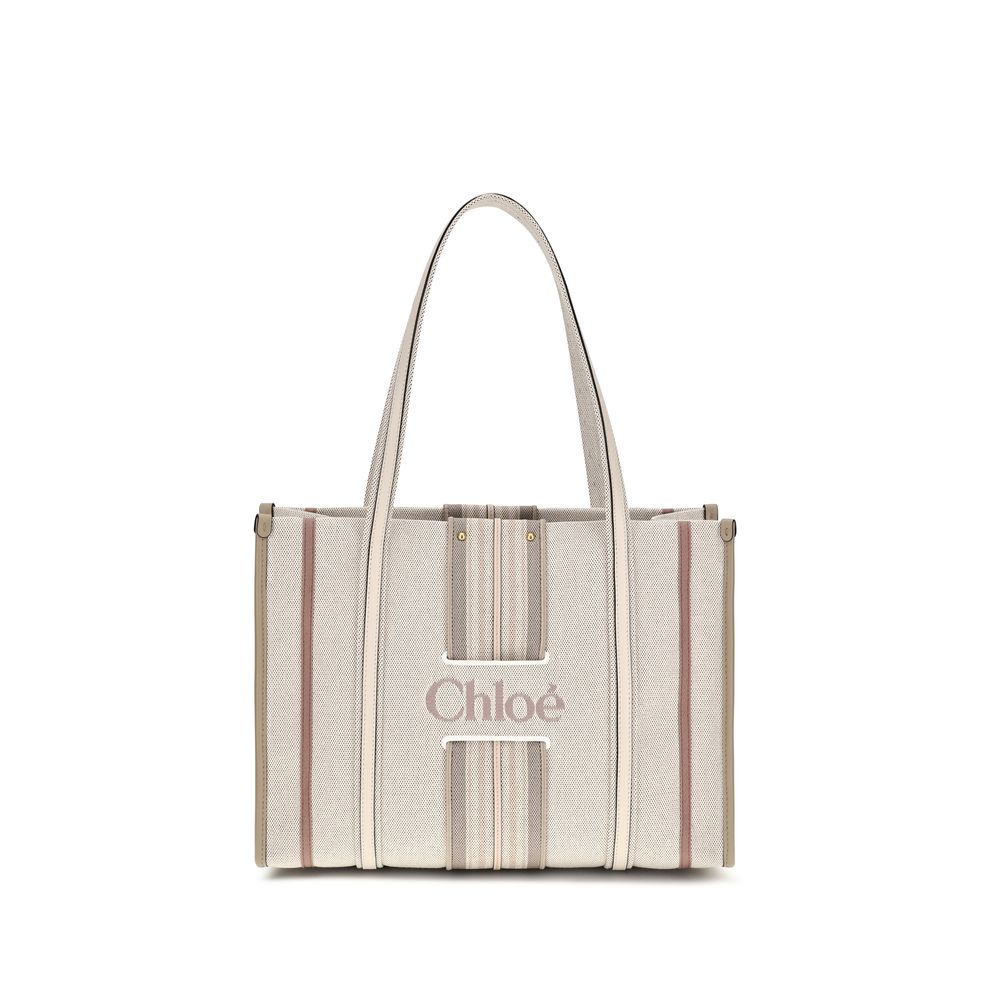 Borsa tote Woody Loop in tela