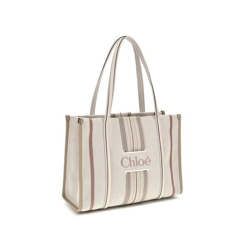 Woody Loop canvas tote bag