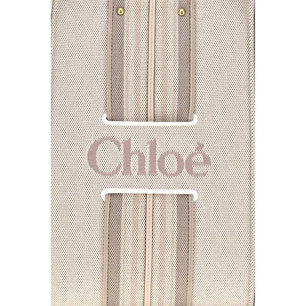 Borsa tote Woody Loop in tela