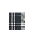 Sciarpa in cashmere con motivo Check