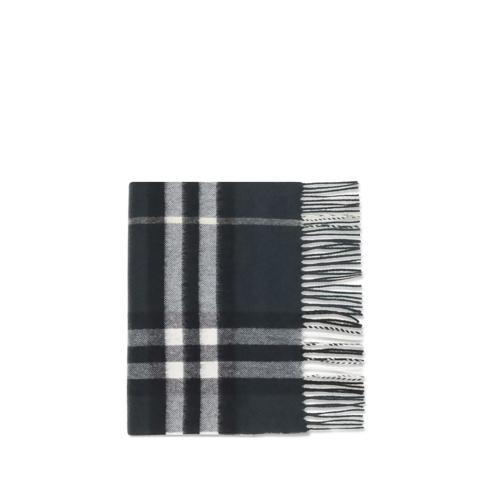 Sciarpa in cashmere con motivo Check