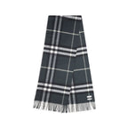 Sciarpa in cashmere con motivo Check