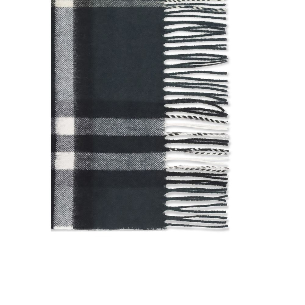 Sciarpa in cashmere con motivo Check