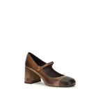 Ballerine Mary Jane in pelle
