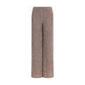 Tailored trousers in lamé viscose