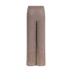 Tailored trousers in lamé viscose